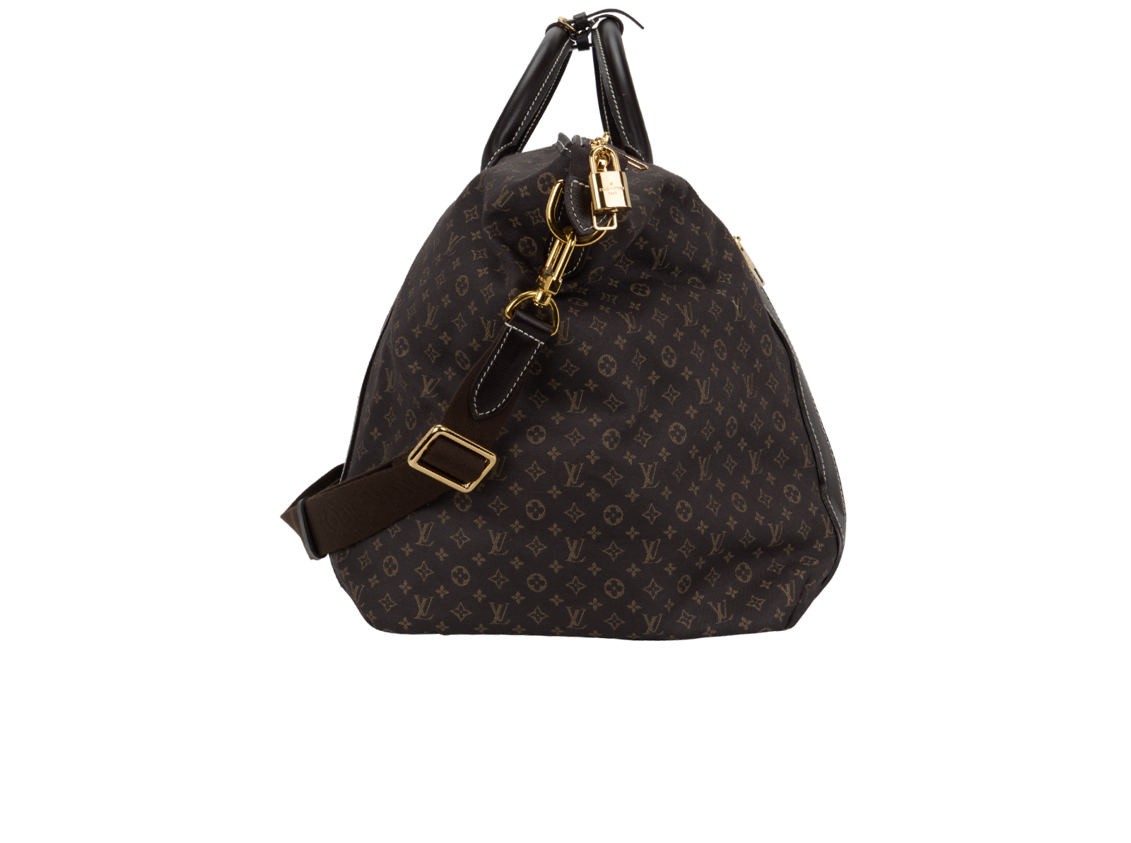 Odyssee Duffle Bag, &pound;620, Handbags, Brown, Canvas, Side view